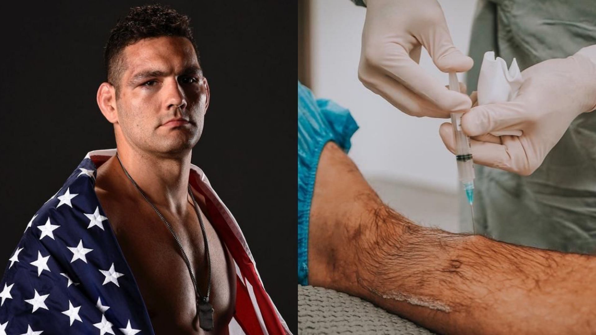 Chris Weidman has suffered multiple leg injuries during his UFC career [Images courtesy of @chrisweidman on Instagram]