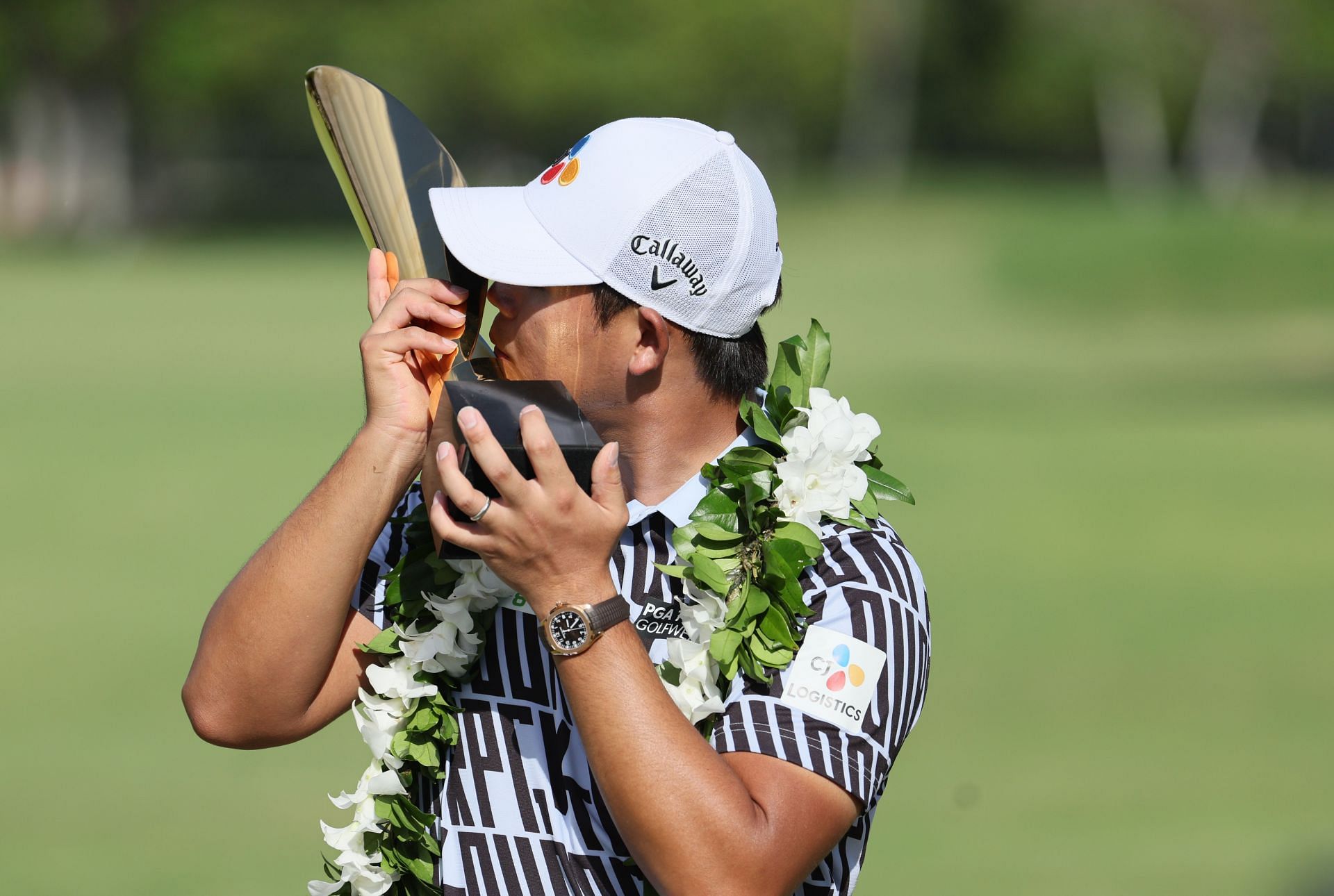 2023 Sony Open in Hawaii winner Kim Si-woo (Image via- Andy Lyons/Getty Images)