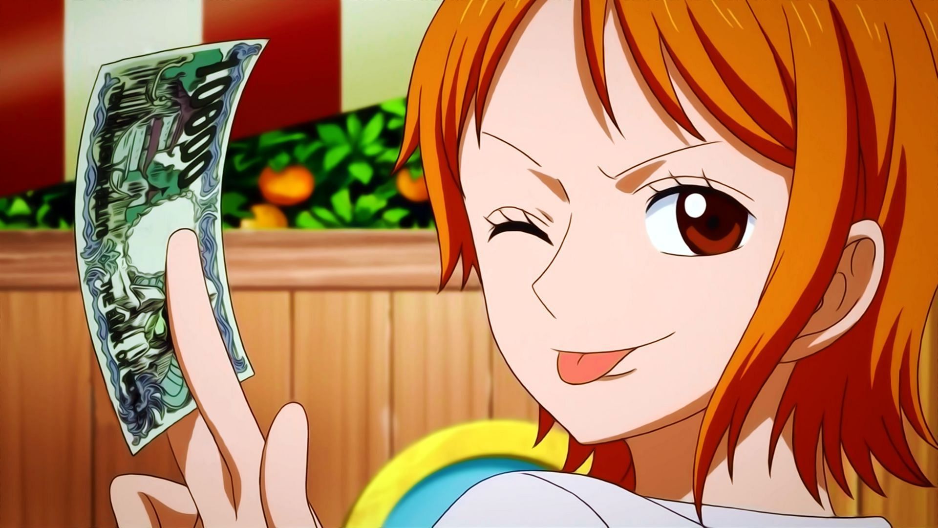 Nami as seen in the anime (Image via Toei Animation)