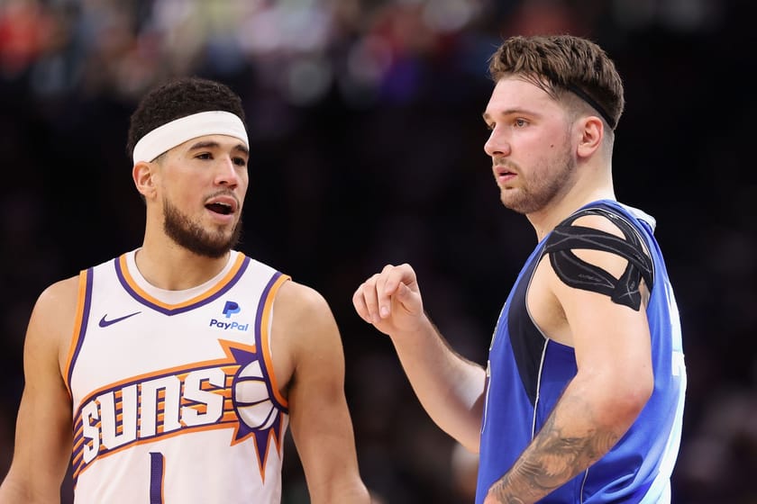 Dallas Mavericks vs Phoenix Suns starting lineups and depth chart