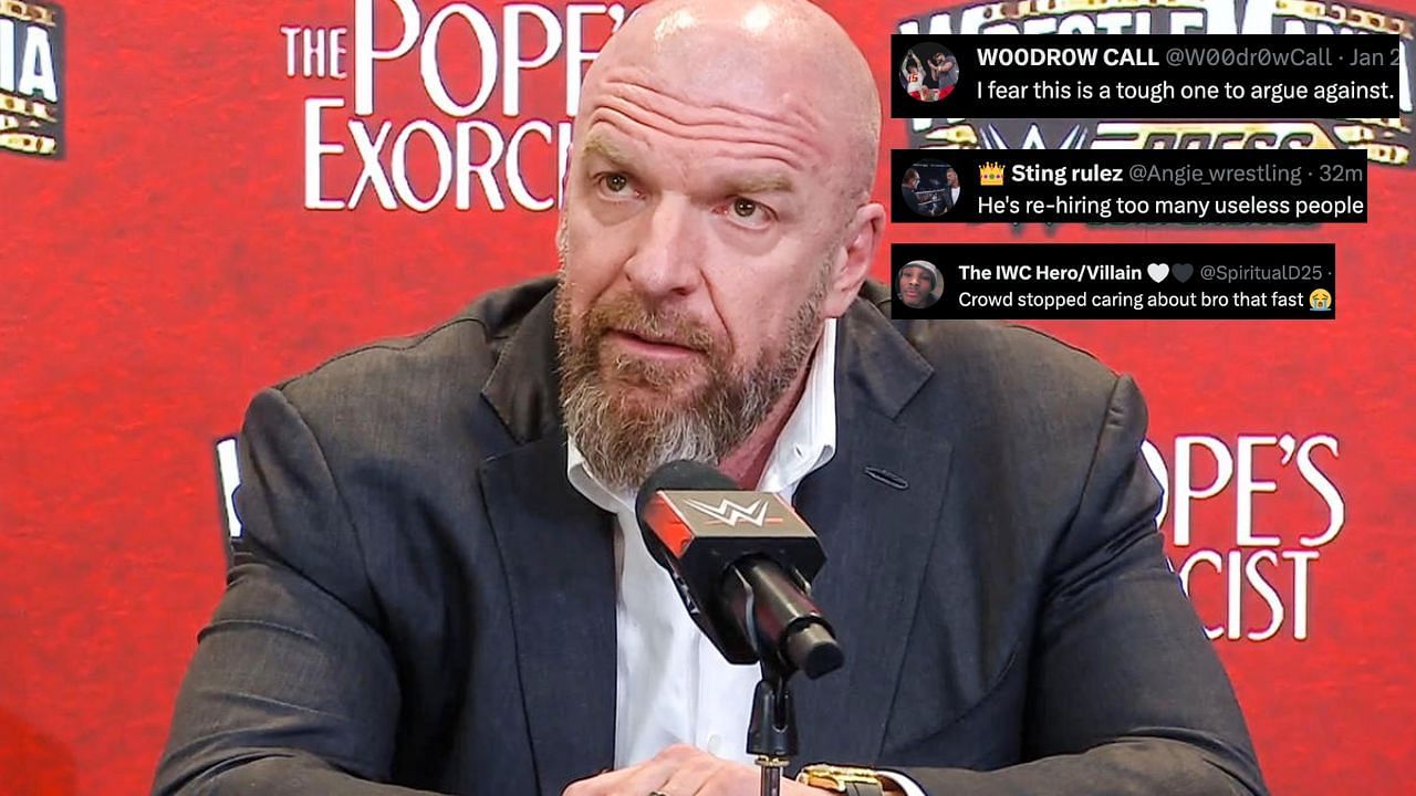 Triple H is facing some criticism