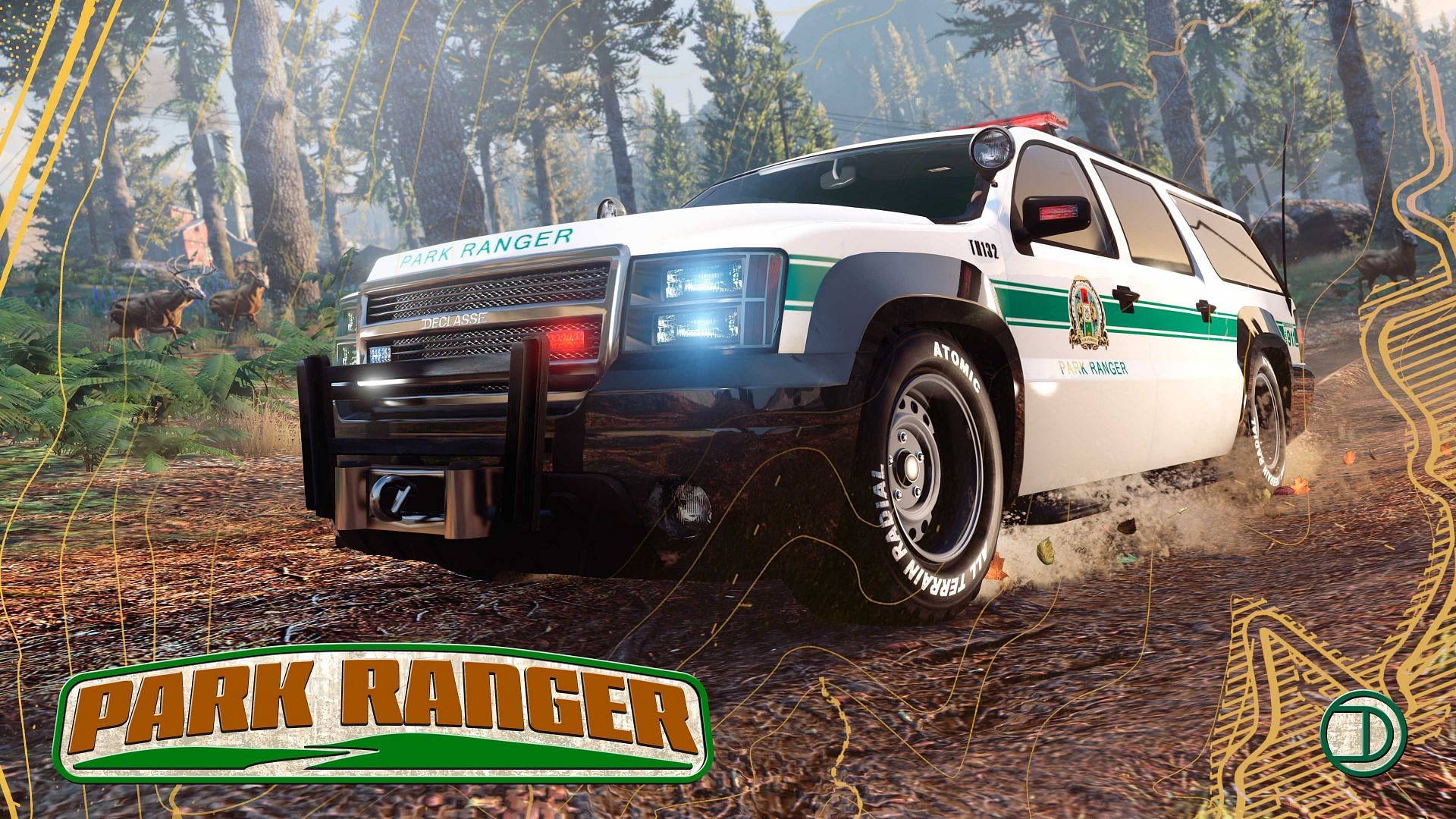 This is what the Declasse Park Ranger looks like in Grand Theft 5 Auto Online (Image via Rockstar Games)