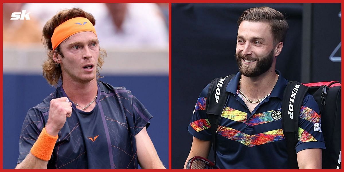 Andrey Rublev and Liam Broady will lock horns in the second round.