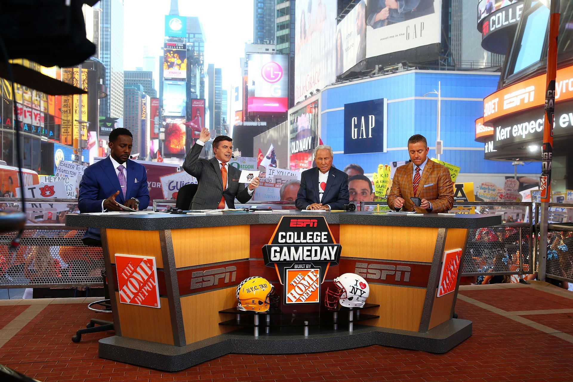 ESPN College GameDay Built by The Home Depot - Times Square