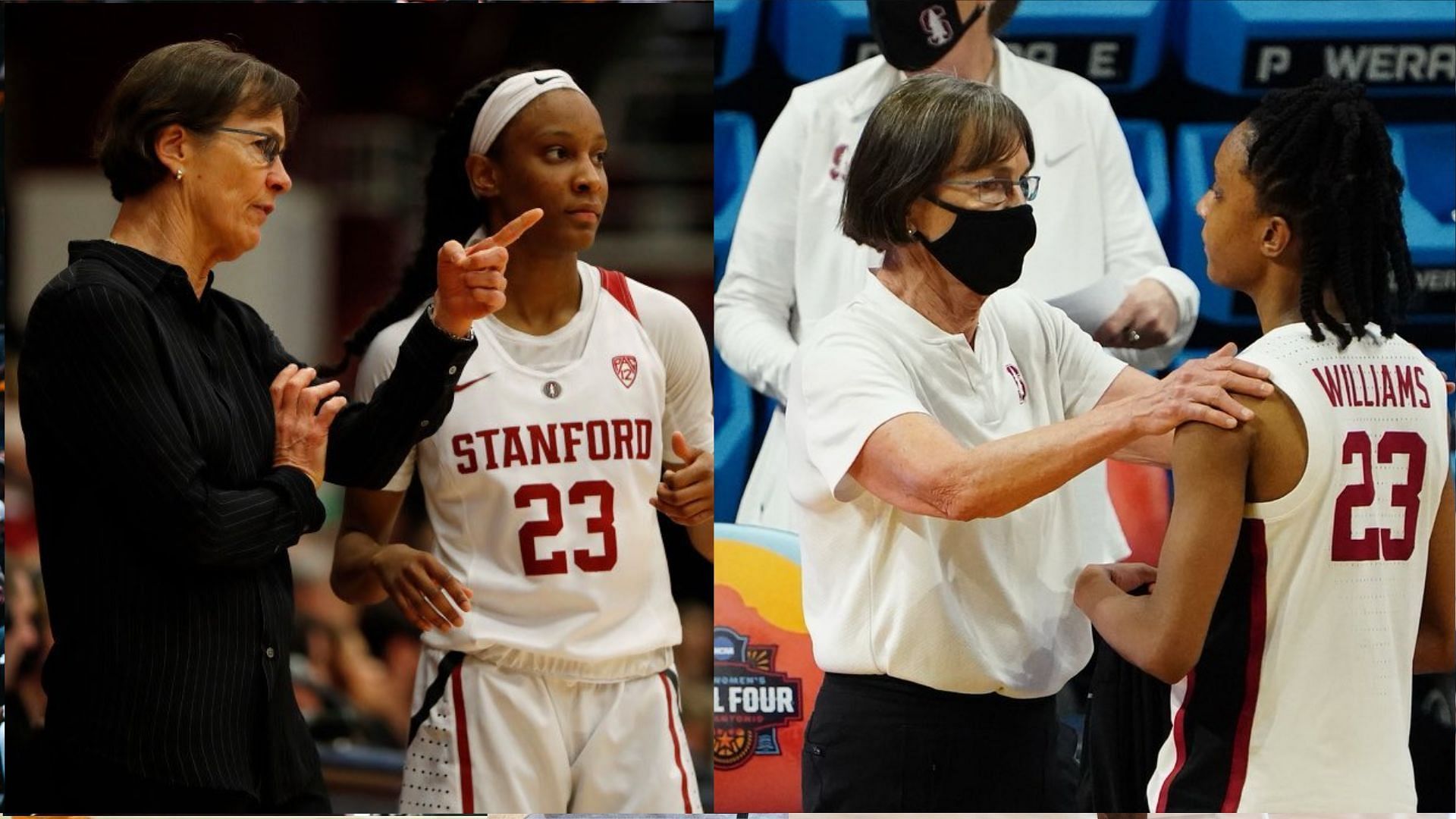 Stanford coach, Tara VanDerveer 