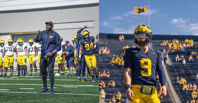 $879,000 NIL-valued J.J McCarthy has hilarious reaction to Sherrone Moore’s unique announcement while replacing Jim Harbaugh as Michigan HC
