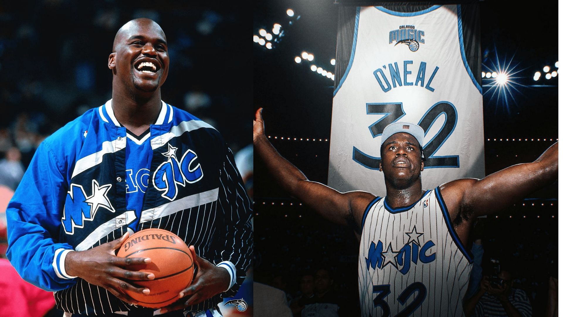 Shaq jersey retired sales orlando