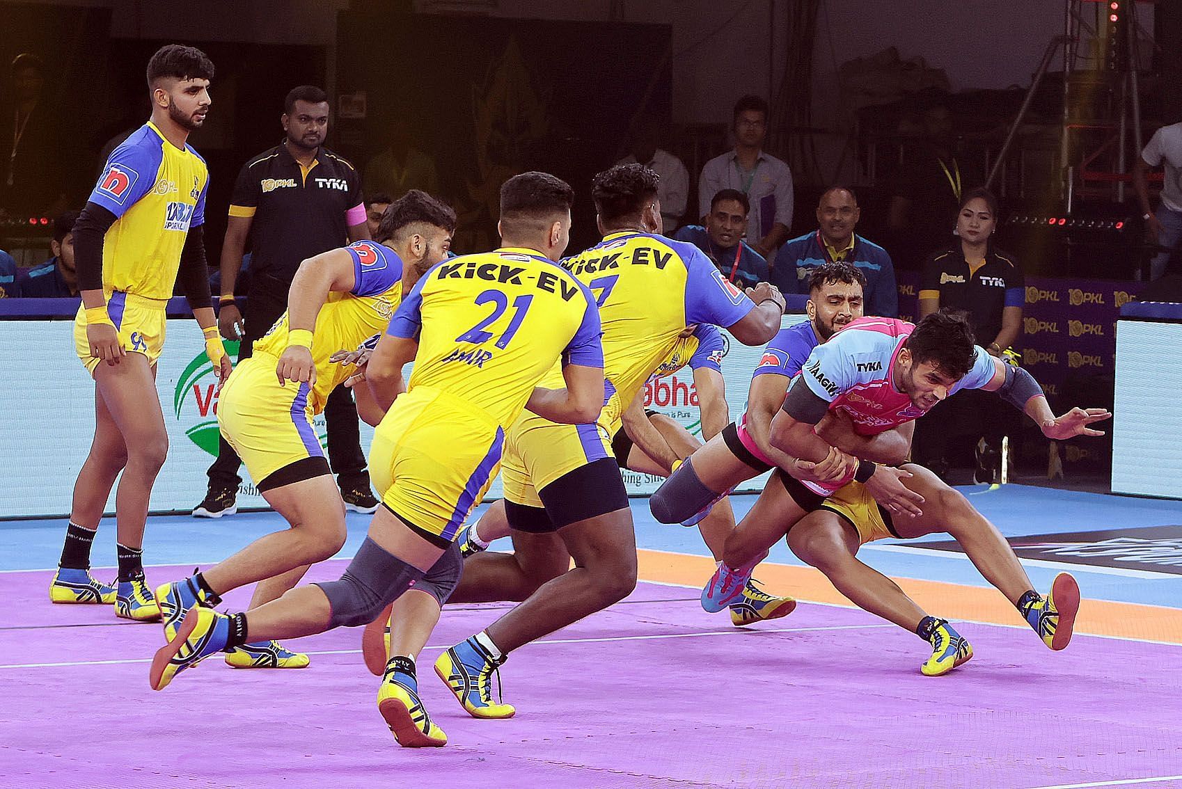 Jaipur Pink Panthers vs Tamil Thalaivas