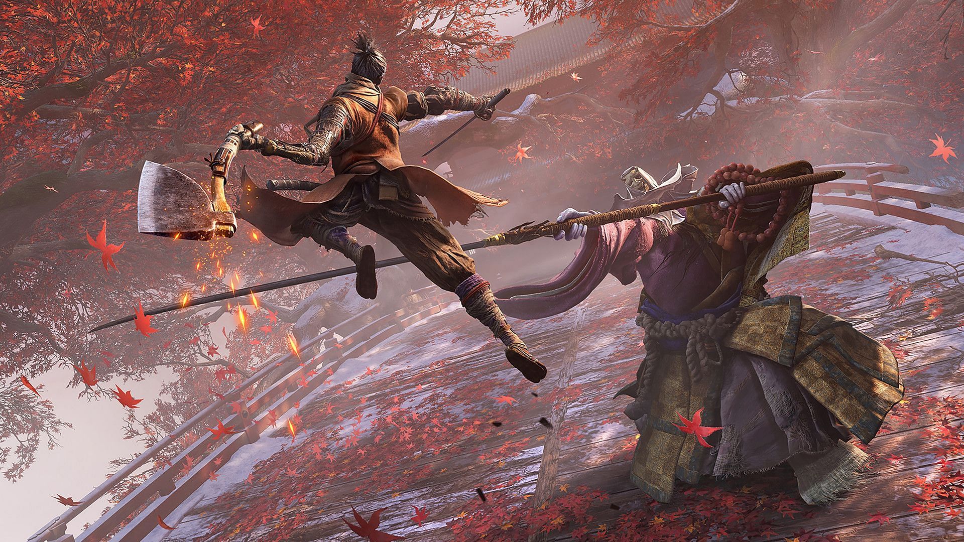 Boss battles are amazing in Sekiro Shadows Die Twice (Image via FromSoftware)