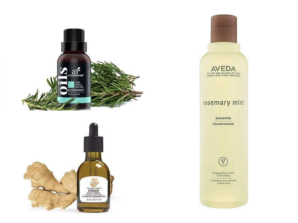 Rosemary products for lustrous hair (Image via Amazon/ArtNaturals)