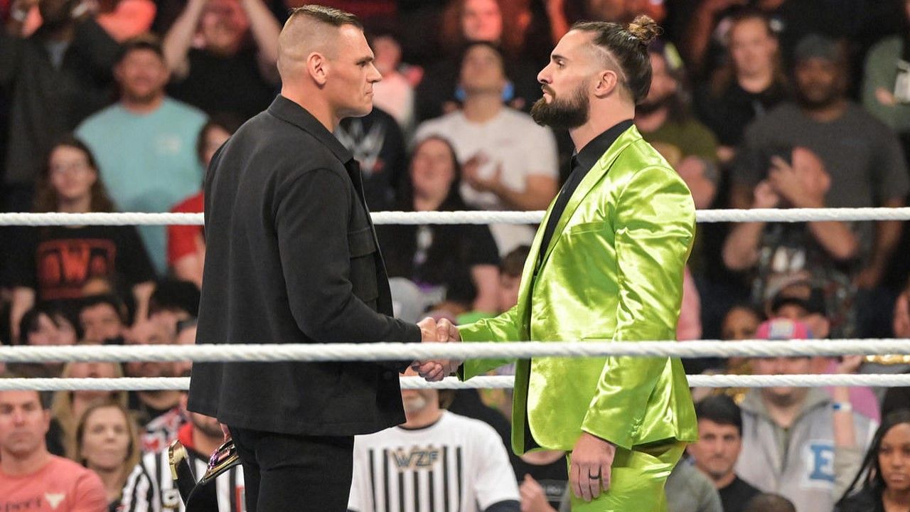 Seth Rollins had a confrontation with Gunther this week on RAW