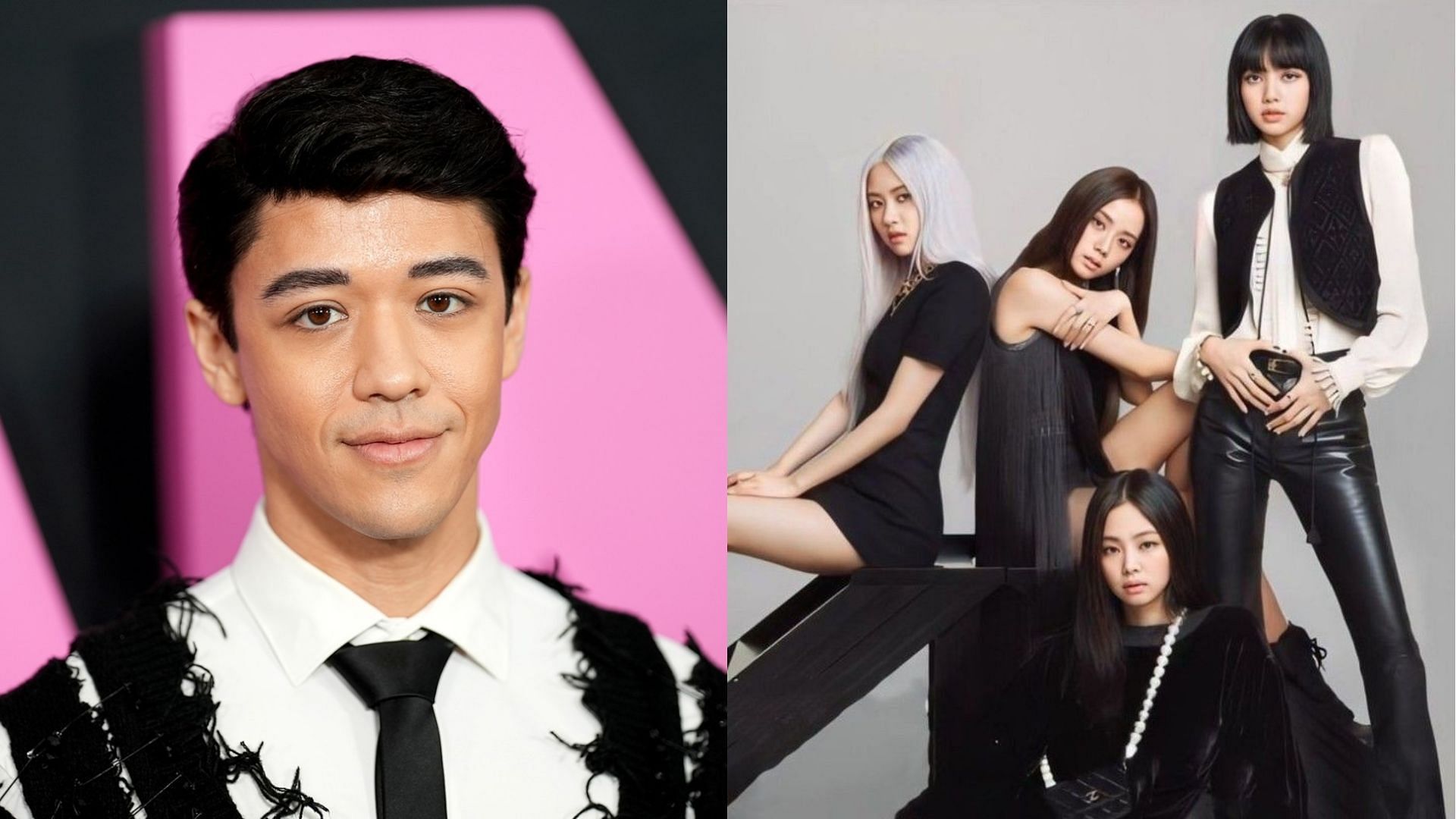 Kyle Hanagami talks about BLACKPINK (images via Twitter/RollingStone and portalblackpink)