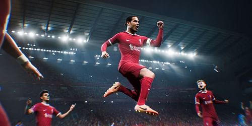 Virgil Van Dijk - 7th in Best EA FC 24 TOTY players list (Image via EA Sports)