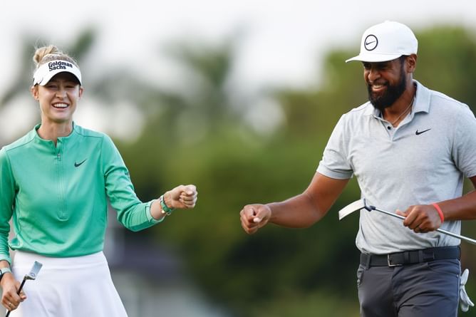 “I was just impressed with his whole demeanor” – Nelly Korda recalls experience playing with Tony Finau at Grant Thornton Invitational