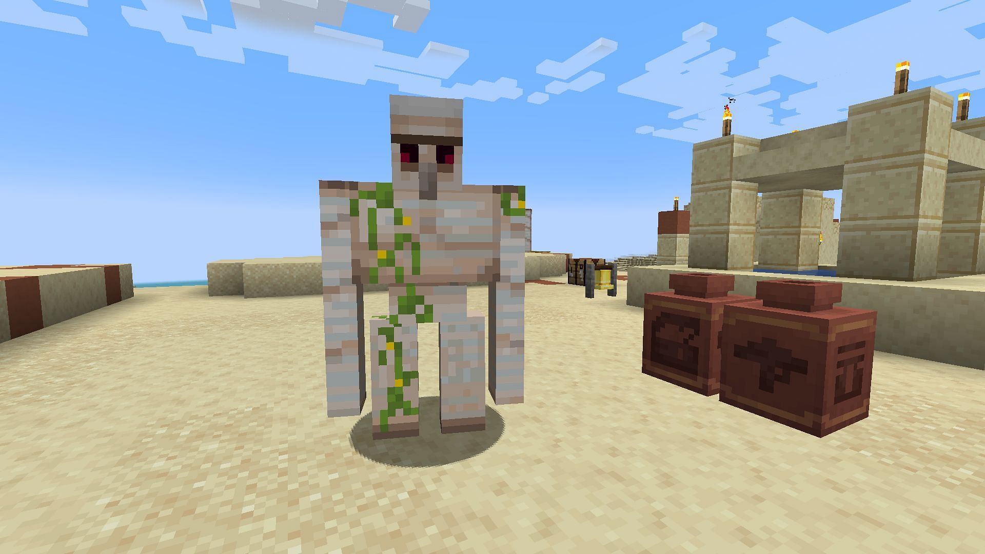 Passive mobs are peaceful, until players get in their way (Image via Mojang)