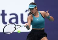 Raducanu at the 2023 Miami Open.