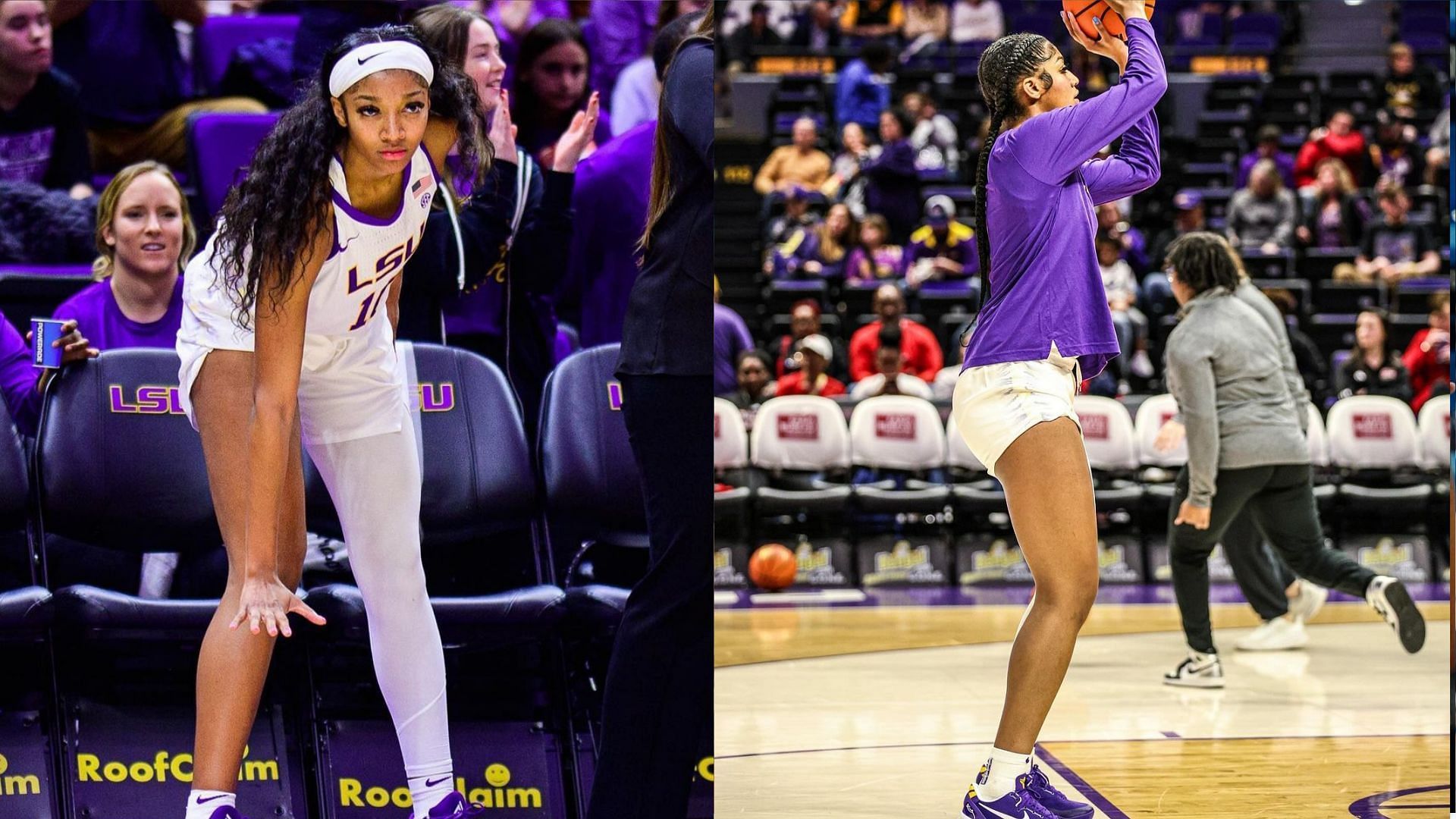 LSU Tigers basketball star Angel Reese