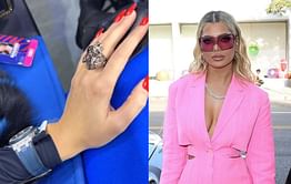 Patrick Beverley's girlfriend Mandana Bolourchi flexes $60,000 Audemars Piguet watch during Bulls-Sixers