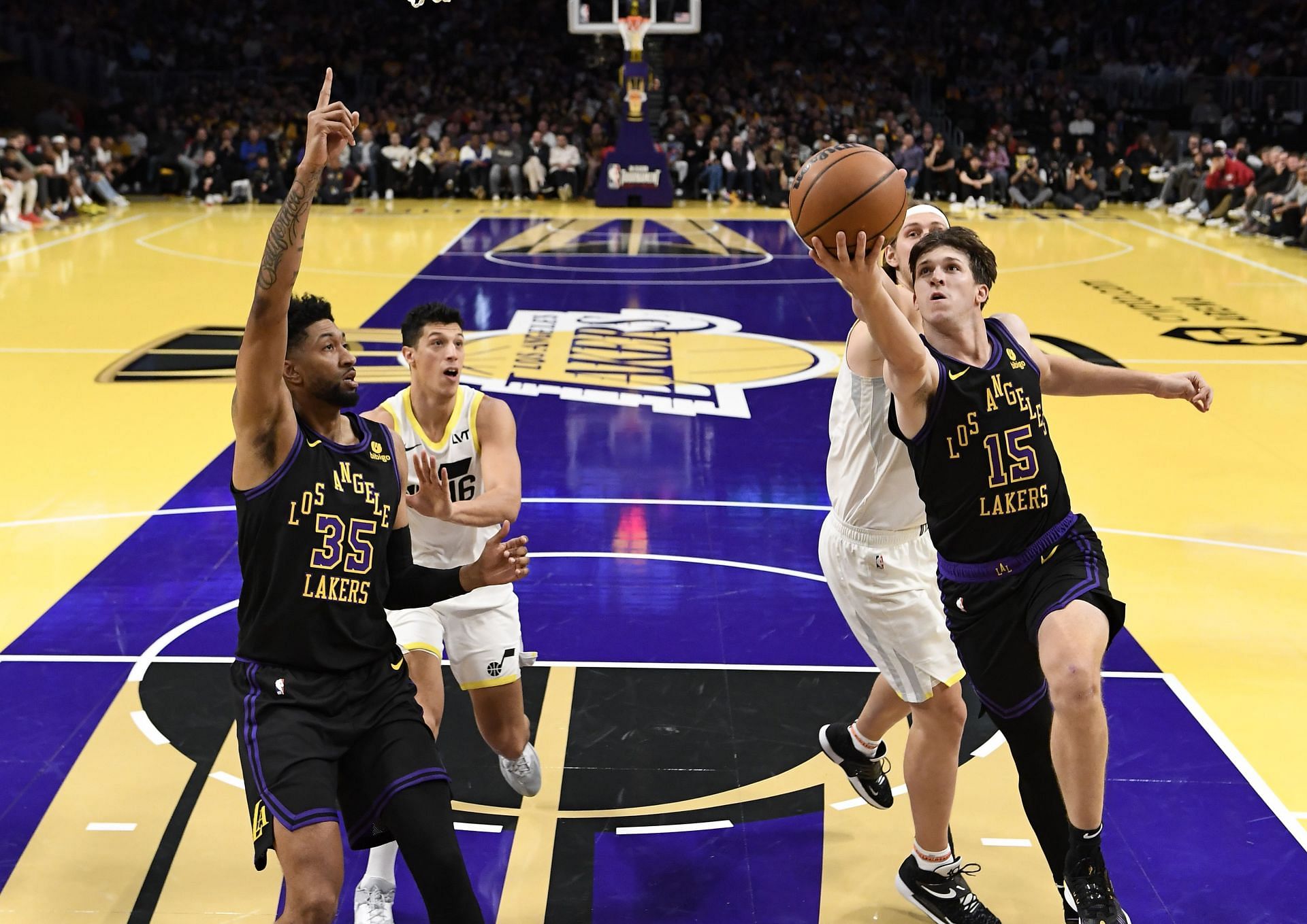 Utah Jazz vs LA Lakers starting lineups and depth charts for January 13