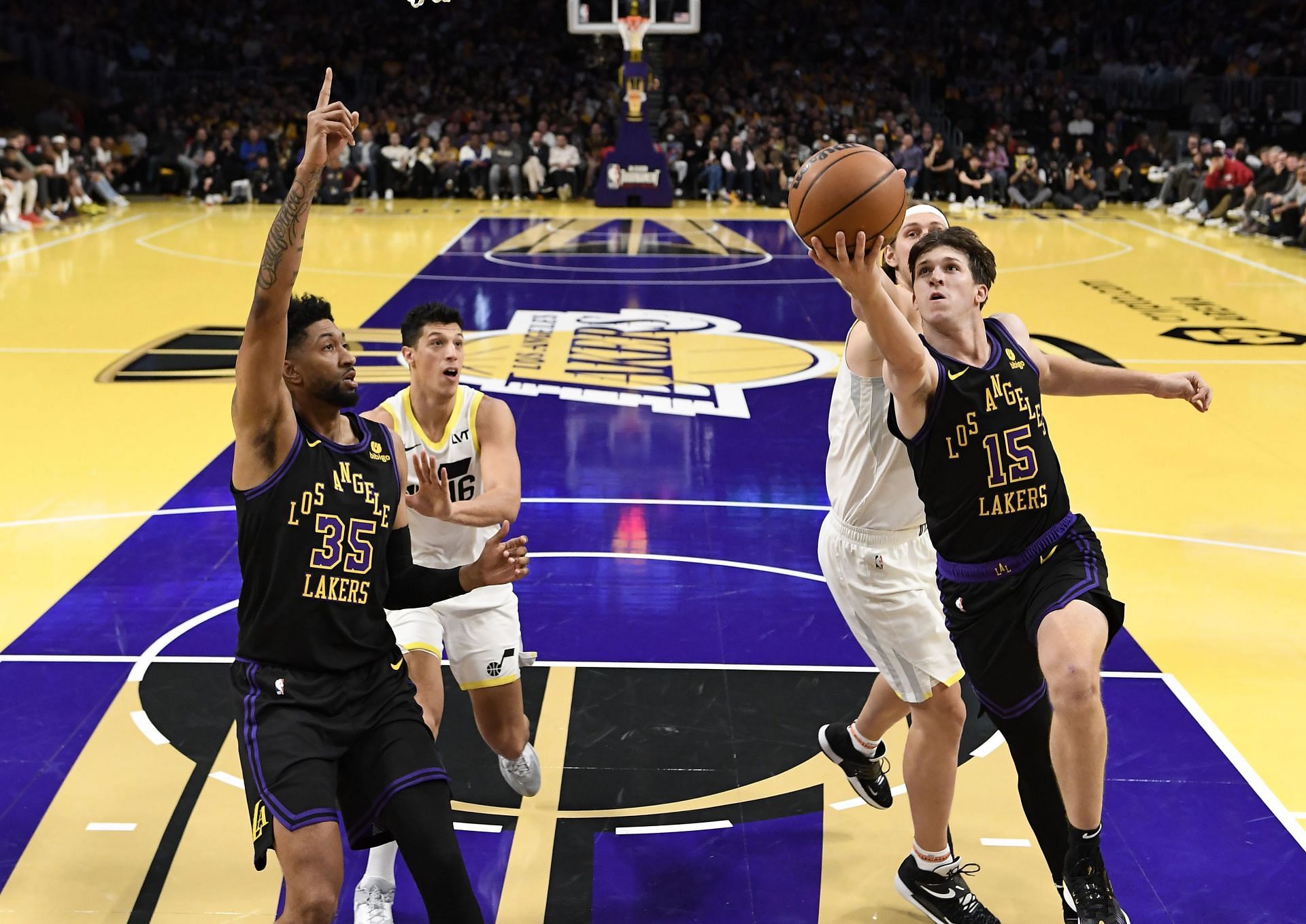 Utah Jazz v Los Angeles Lakers