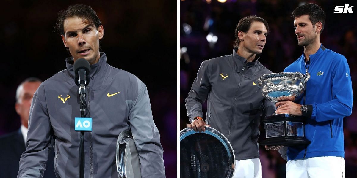 Novak Djokovic defeated Rafael Nadal in the 2019 Australian Open final