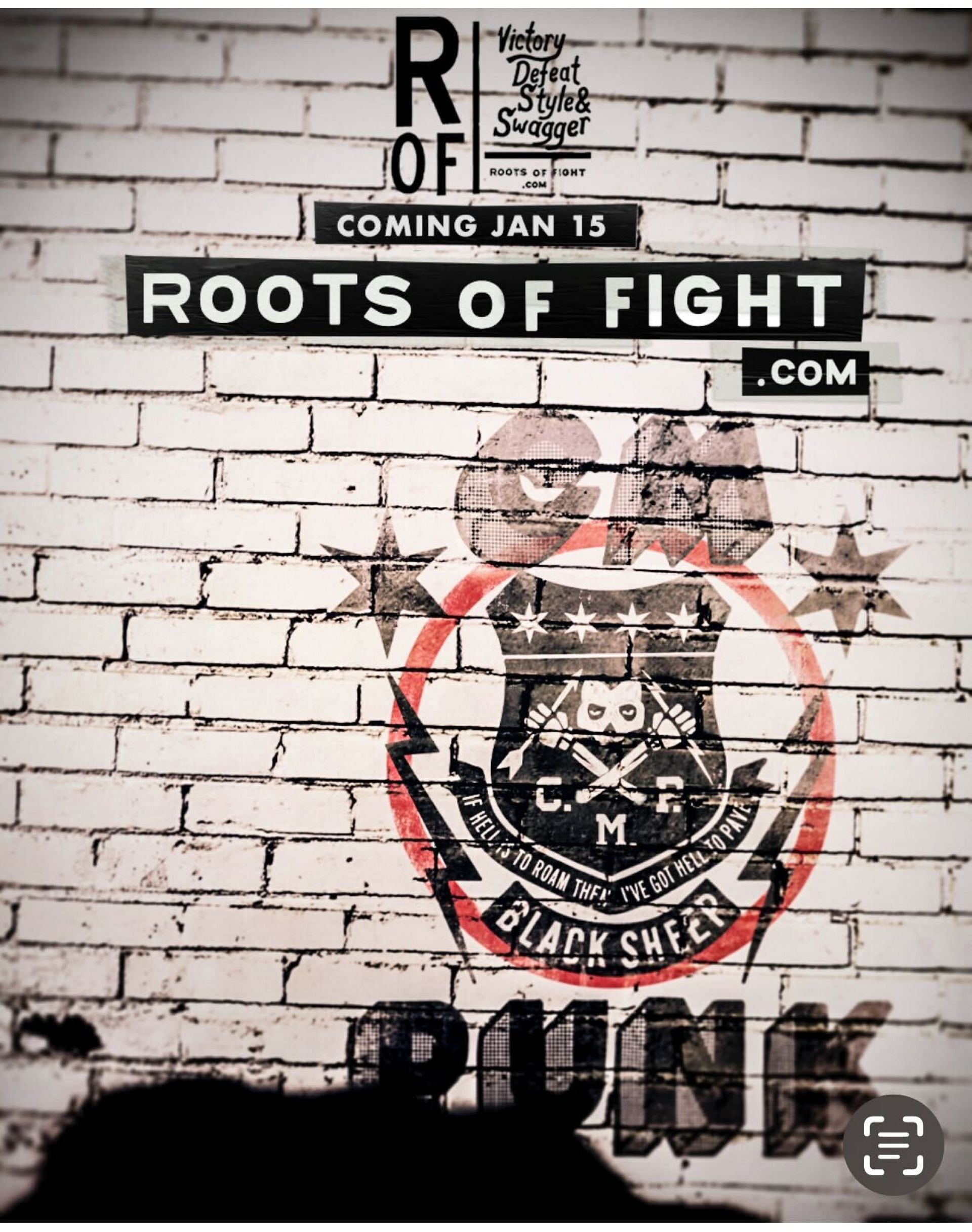 Teaser photo for CM Punk&#039;s Roots of Fight line