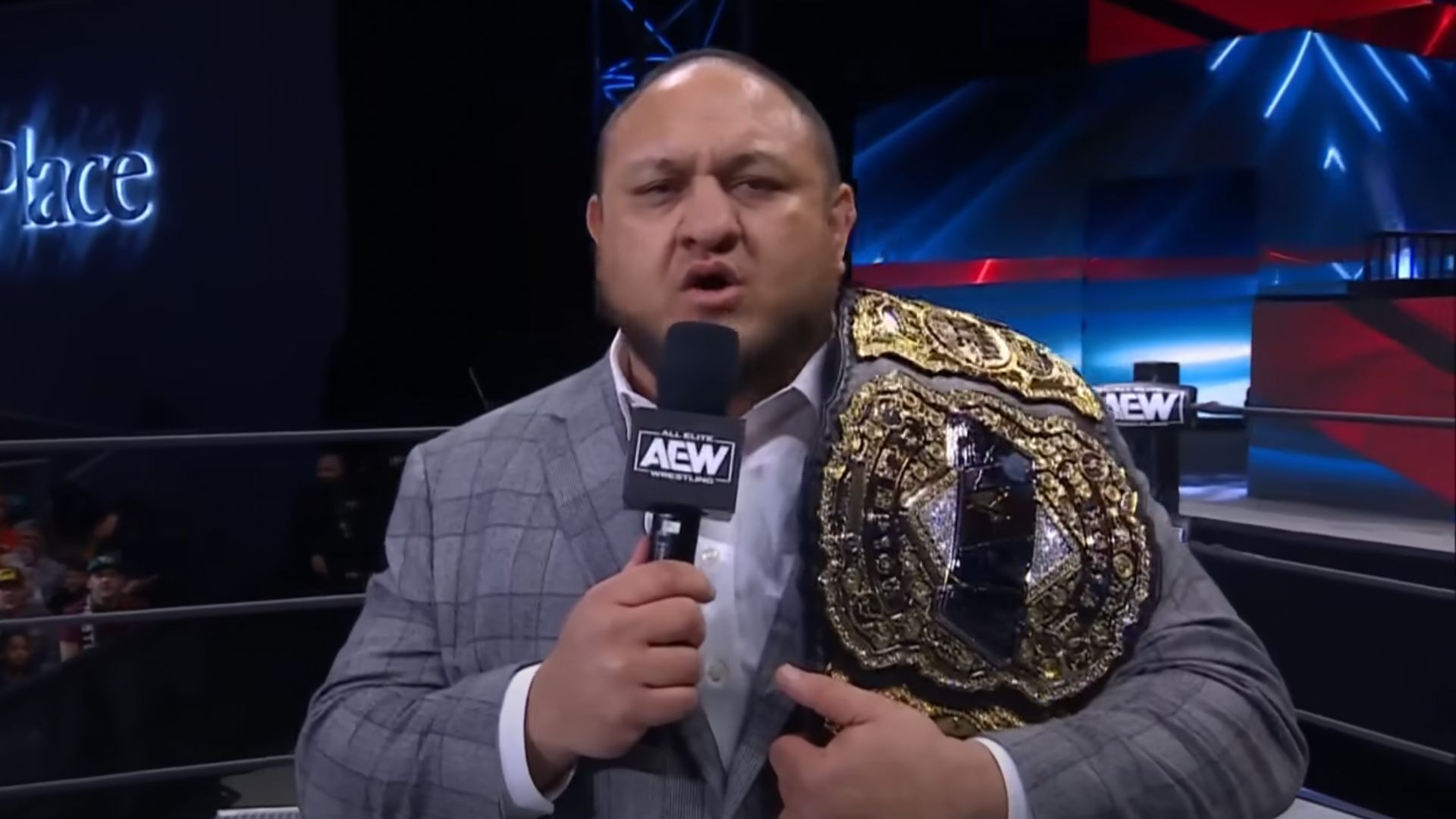 Samoa Joe is the current AEW World Champion