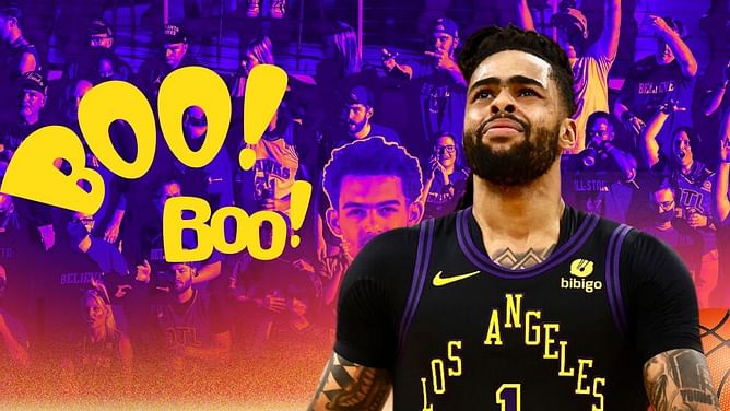 “We don’t want you”: Chants rain down on D'Angelo Russell in Atlanta amid trade drama during Hawks-Lakers