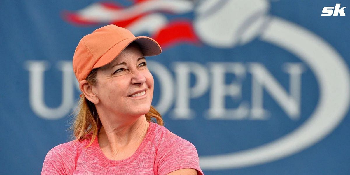 Fans were reminded of Chris Evert