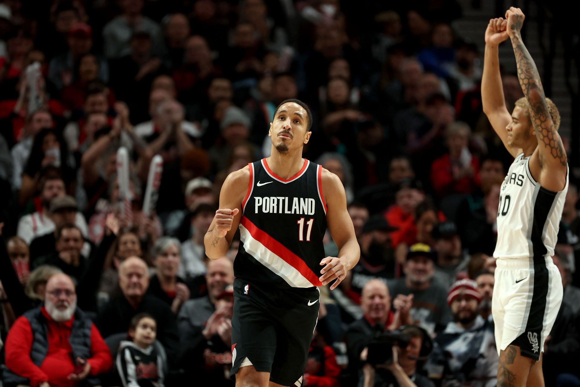 San Antonio Spurs v Portland Trail Blazers