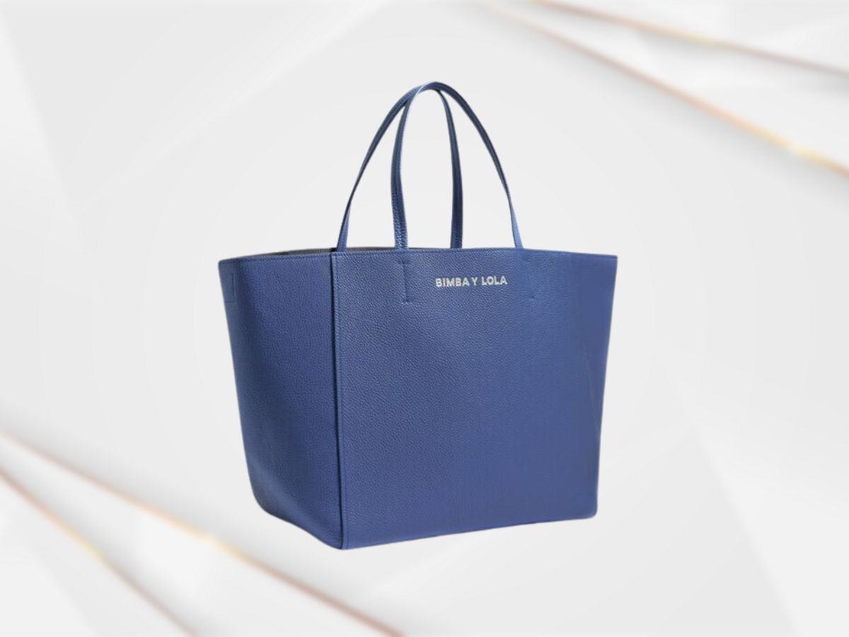 The Leather shopper bag (Image via Bimba Y Lola)