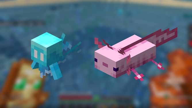 Minecraft player shares interesting fish farm made with the help of axolotls and allays