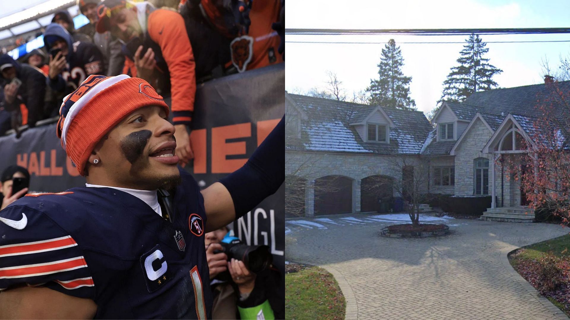 Bears QB Justin Fields currently resides in a Chicago suburb called Lake Forest