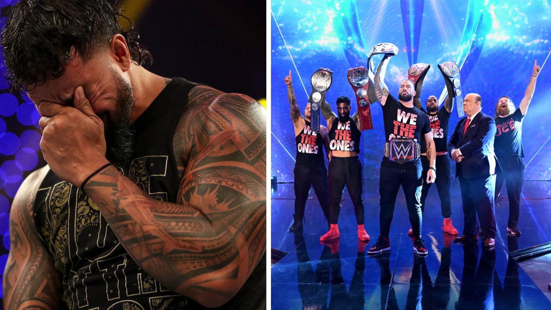 Jey Uso was with Roman Reigns and The Bloodline since 2020