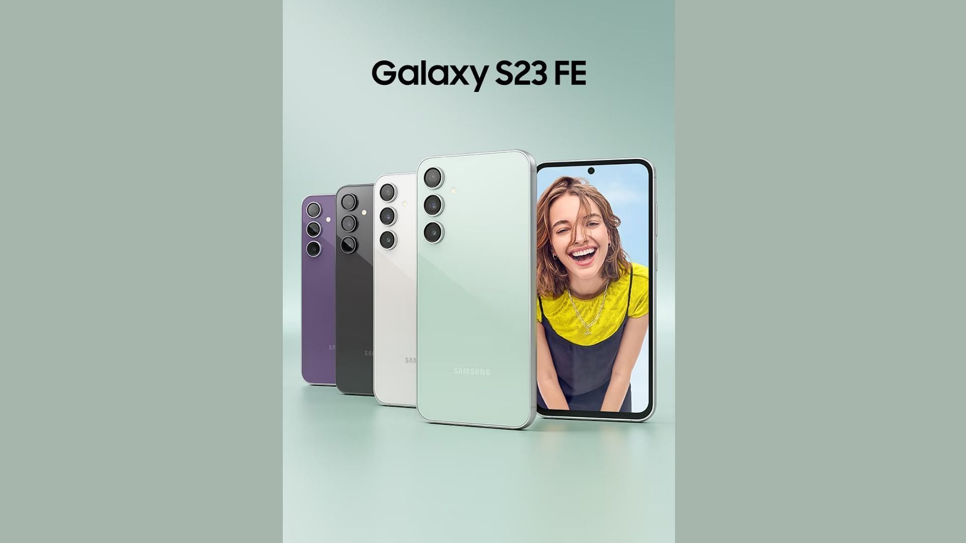 The S23 FE is a slight downgrade from the S23 (Image via Samsung)