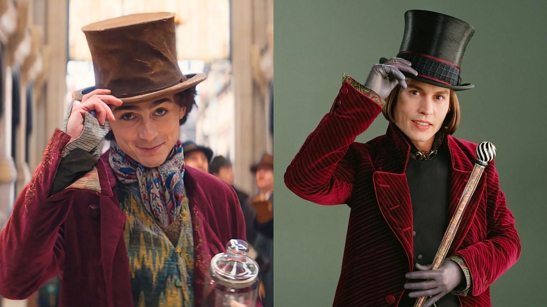 Timothee Chalamet's Wonka makes history by surpassing Johnny Depp's ...