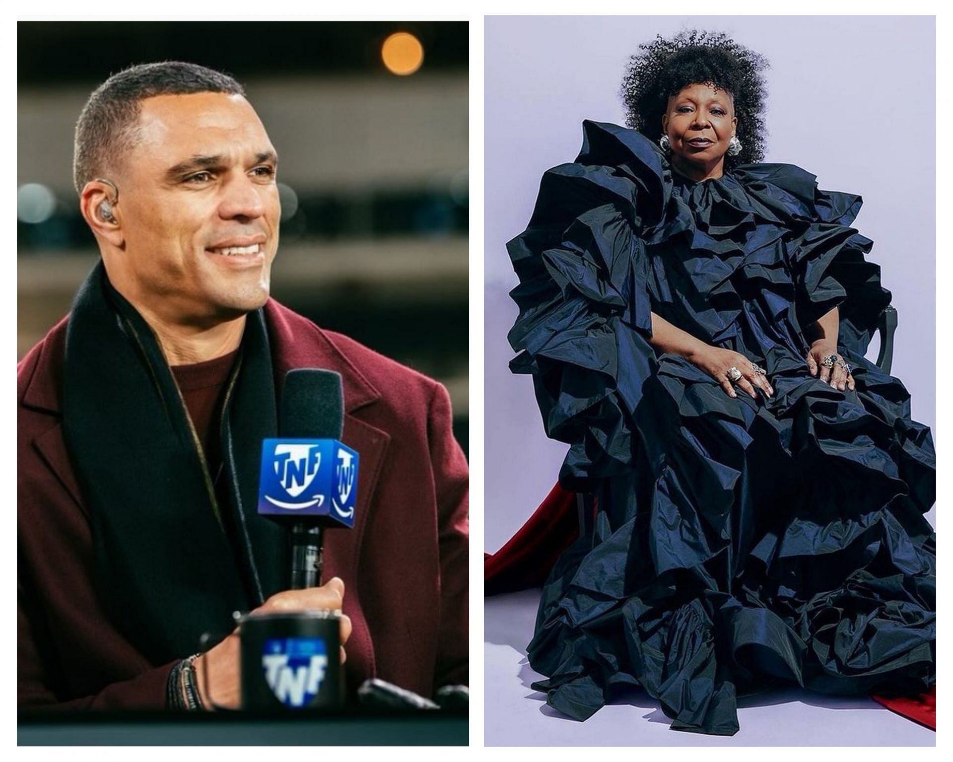 Is Whoopi Goldberg related to Tony Gonzalez?