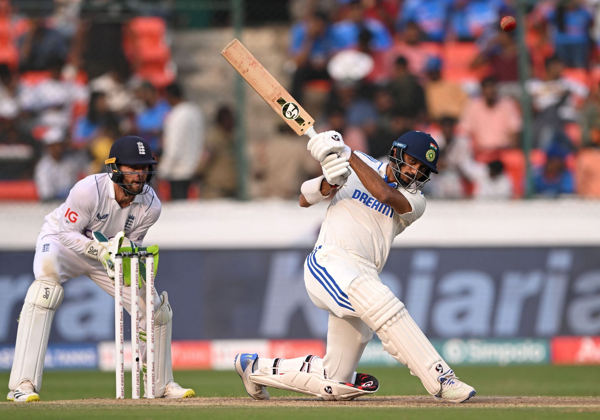 India  v England - 1st Test Match: Day Two