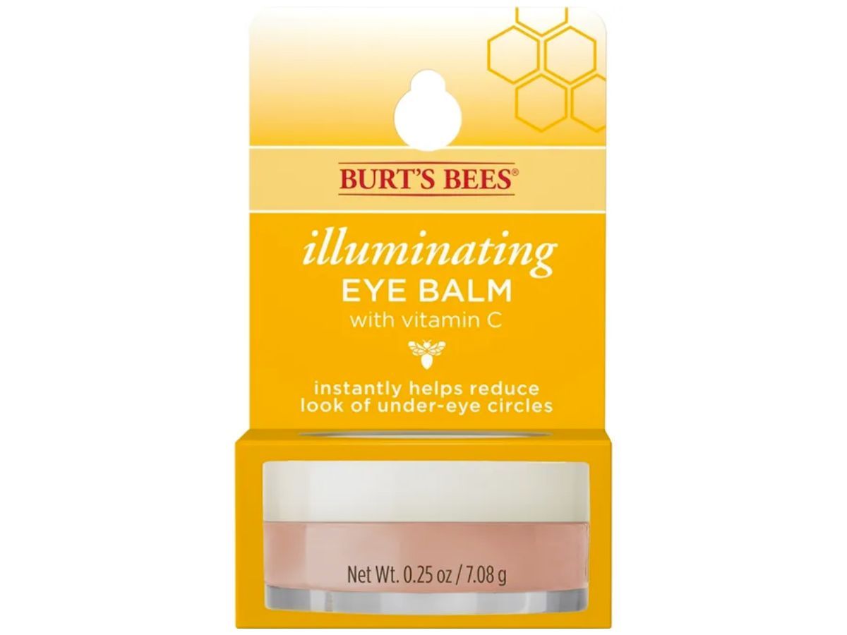 Burt&#039;s Bees Illuminating Eye Balm (Image via Burt&#039;s Bees)