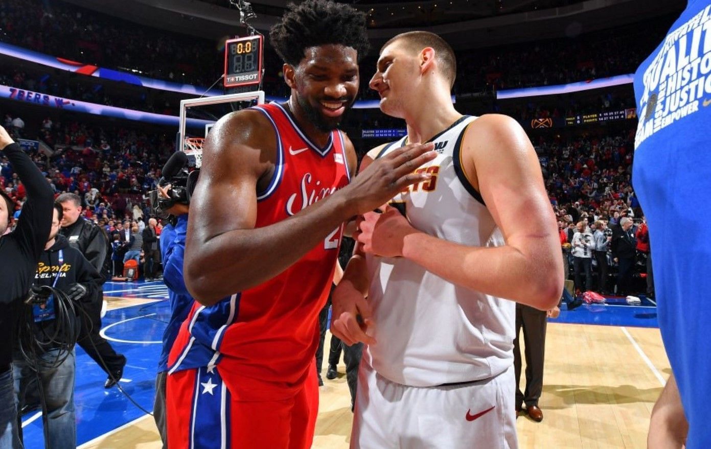 Joel Embiid was a late scratch for the Philadelphia 76ers against Nikola Jokic and the Denver Nuggets on Saturday.