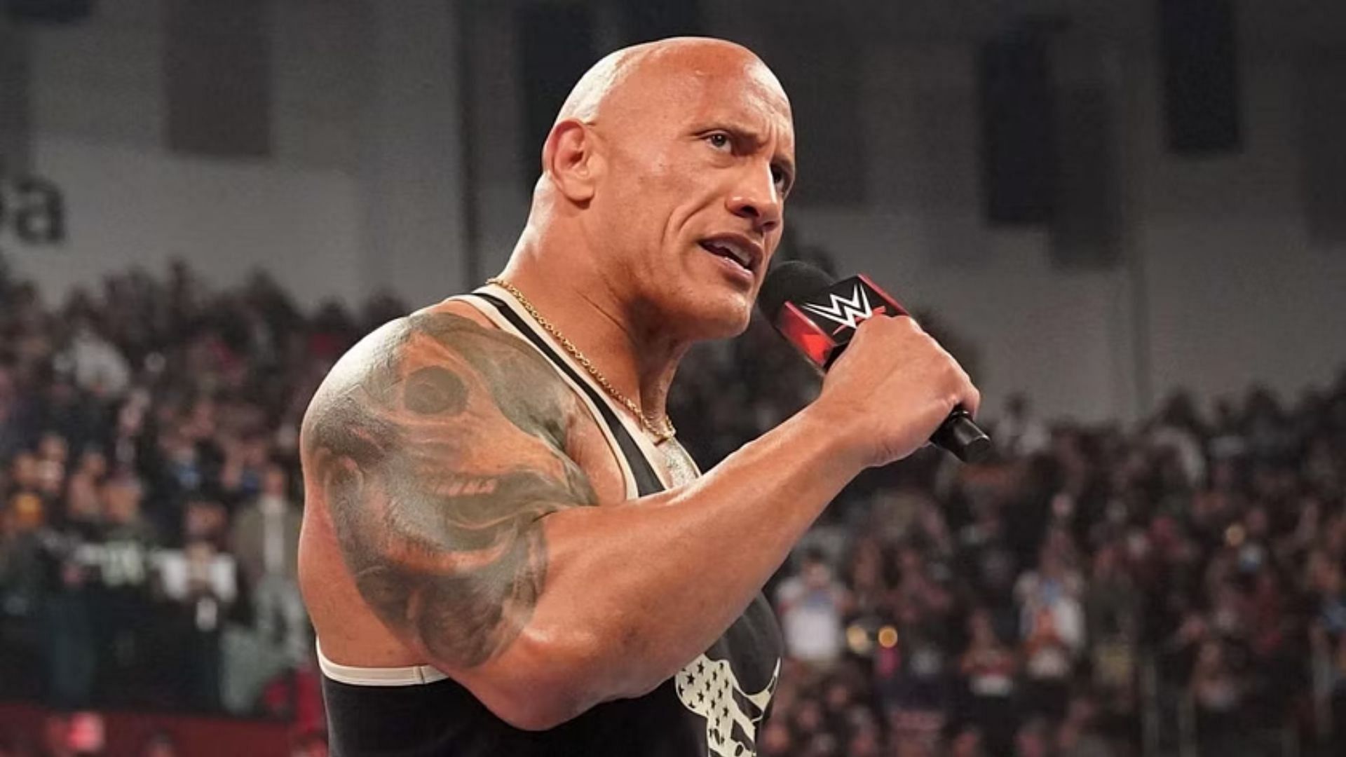 the rock shares return video raw day 1
