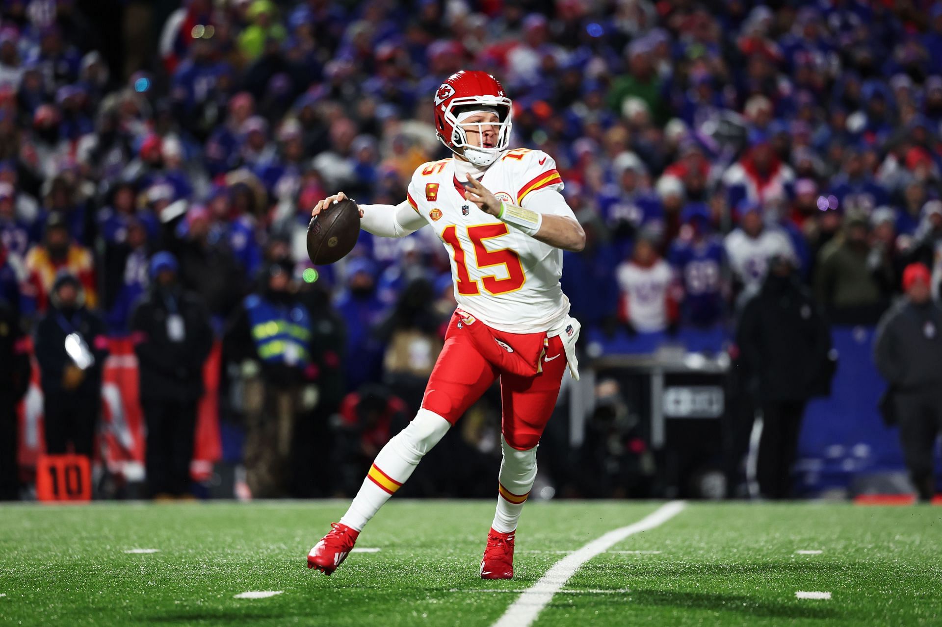 Patrick Mahomes will lead the Chiefs offense in the AFC Championship game.