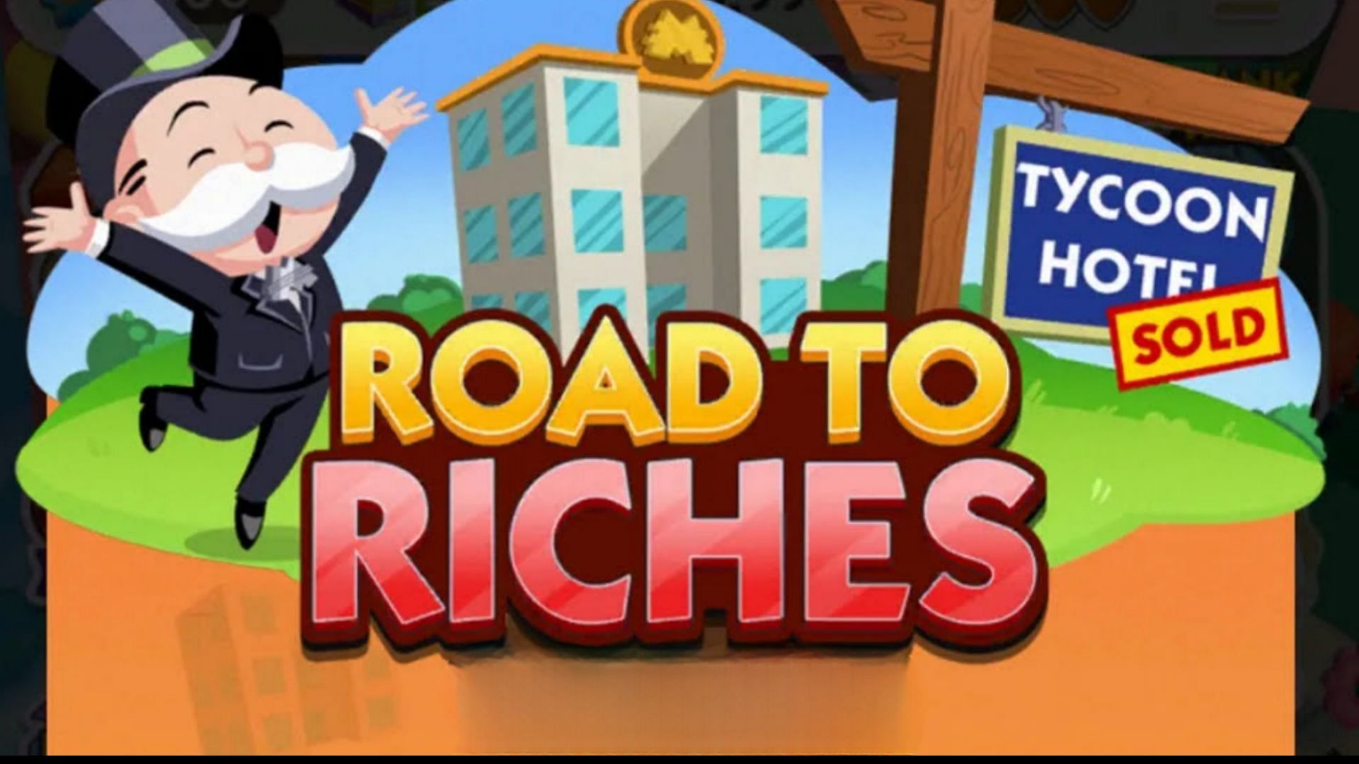 Monopoly Go Road to Riches is now available as a main event (Image via Scopely) 
