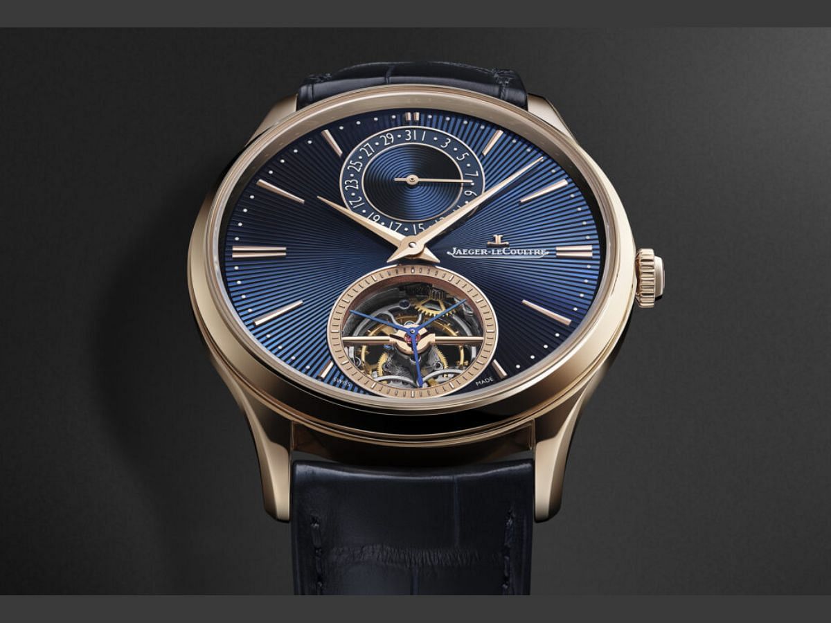 Jaeger-LeCoultre Master Ultra Thin Tourbillon Blue Enamel Watch Collection