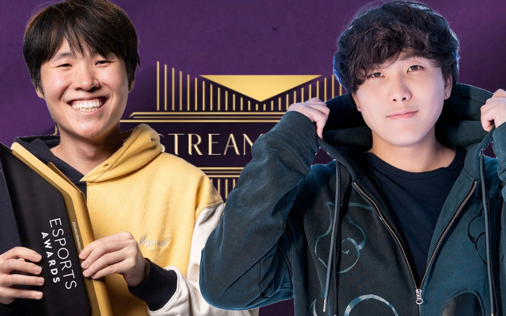 Disguised Toast shocked at Sykkuno not being nominated for Best Roleplay Streamer at The Streamer Awards 2024 (Image via Disguised Toast and Sykkuno/X, thestreamerawards.com, and Sportskeeda)