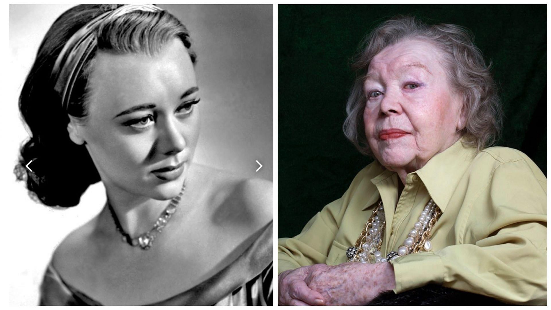 Mary Poppins actress Glynis Johns died on Thursday due to natural causes at age 100 (Image via @2hrTV and @vinylsol/X)