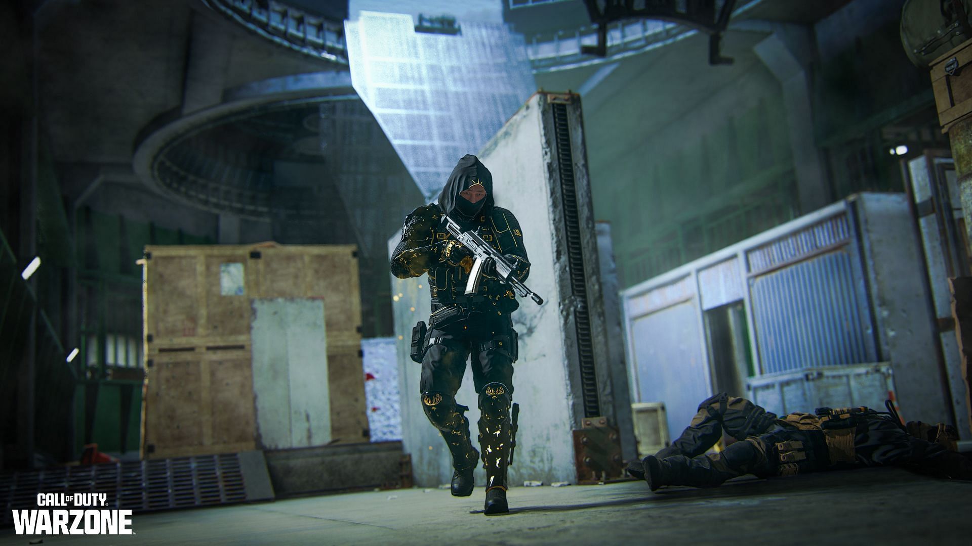 Player standing in Warzone