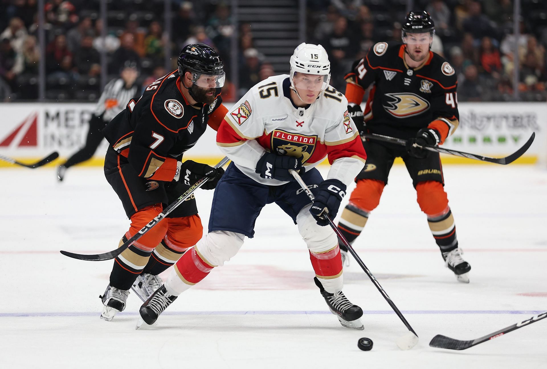 Florida Panthers v Anaheim Ducks