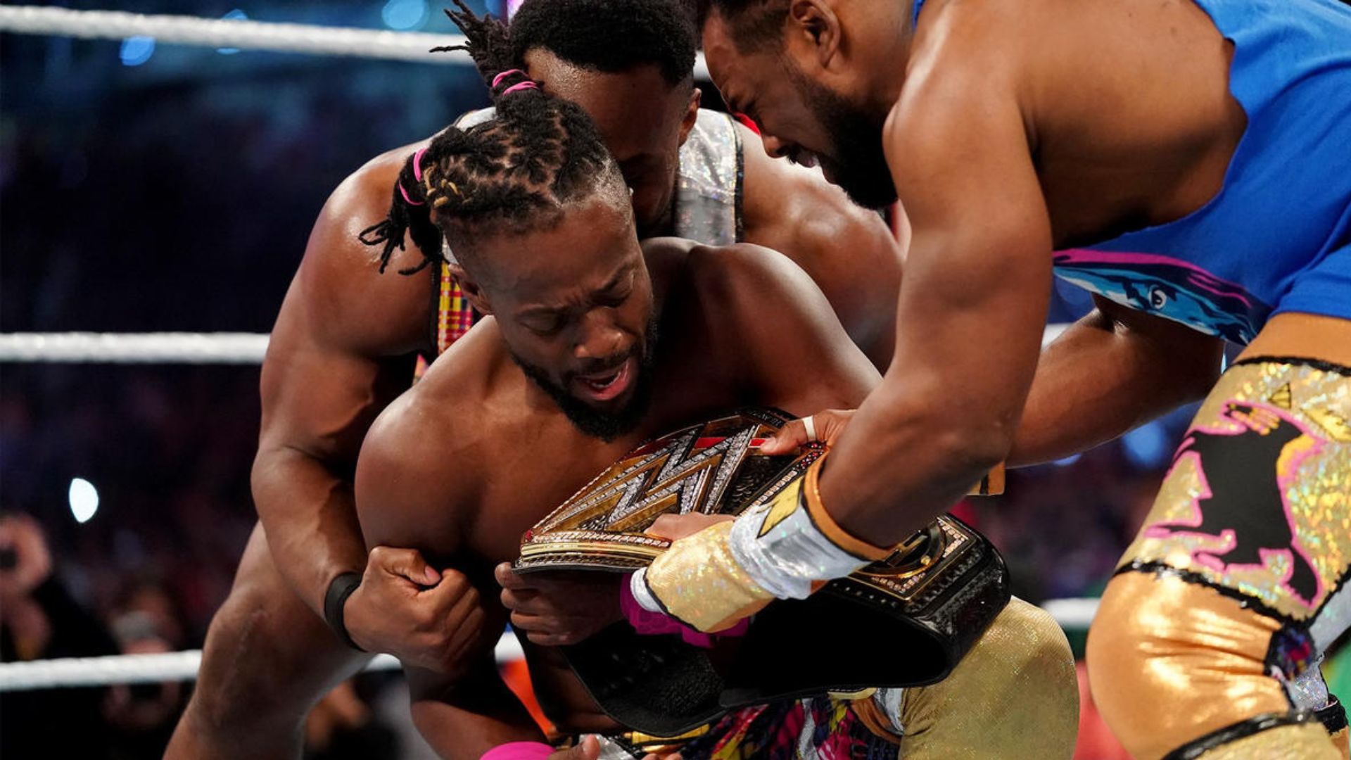 Kofi Kingston won the WWE Championship at WrestleMania 35!