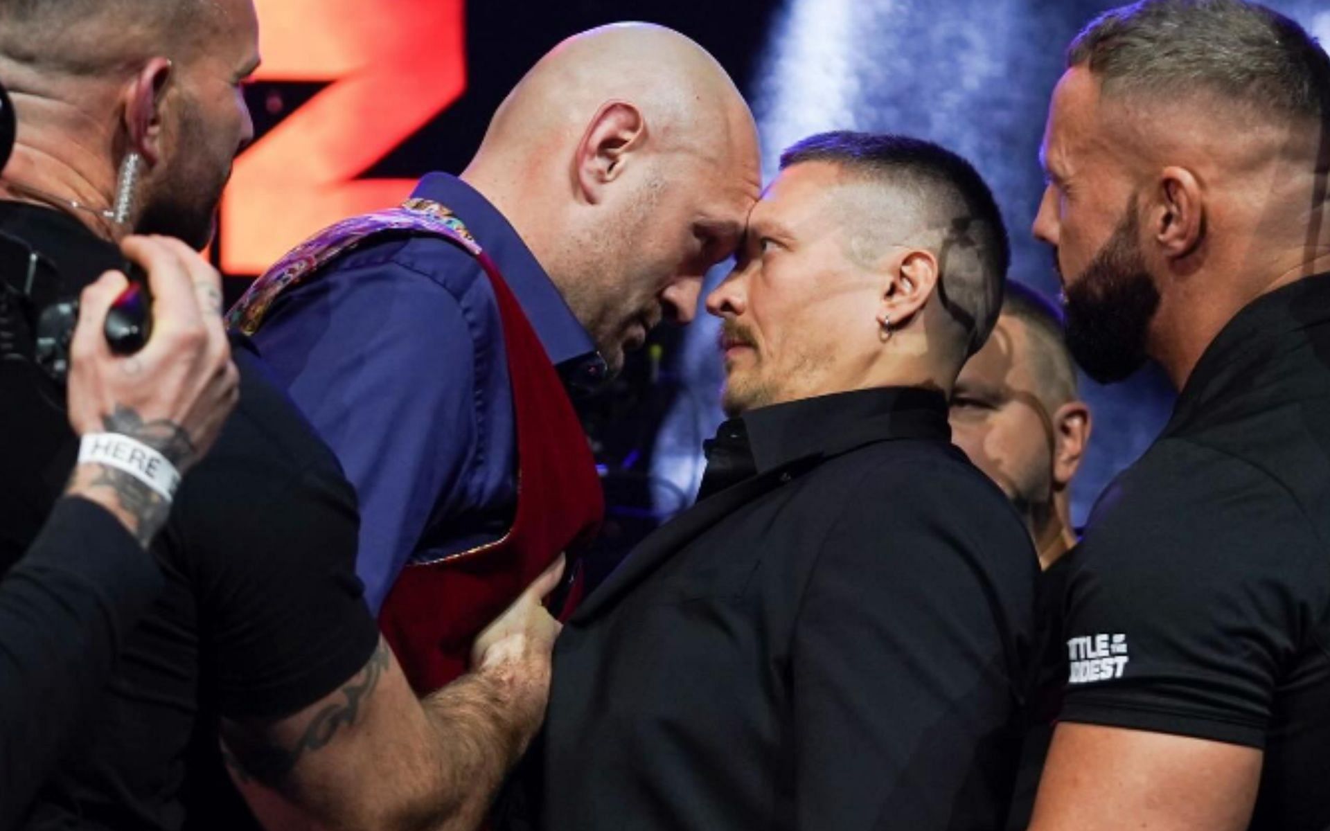 Tyson Fury vs. Oleksandr Usyk will go down in Feb. [Image via @TysonFury on Instagram]